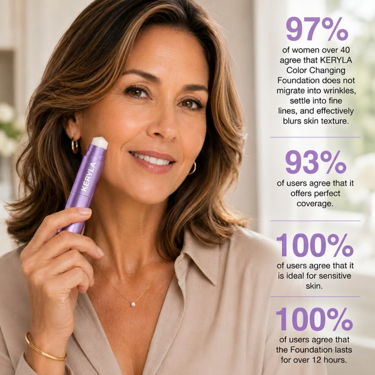 2-in-1 Color-Changing Foundation Stick