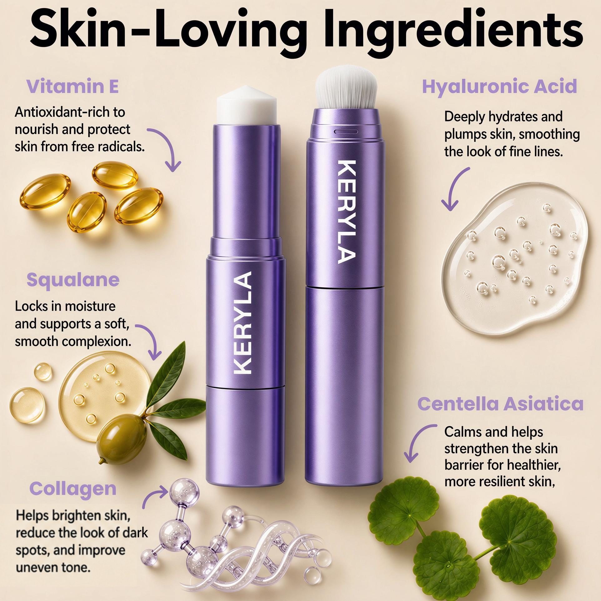 Reverse-aging 2-in-1 Adaptive Foundation